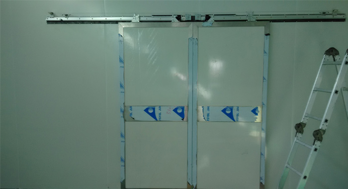 中山三乡大丰工业园半自动门工程