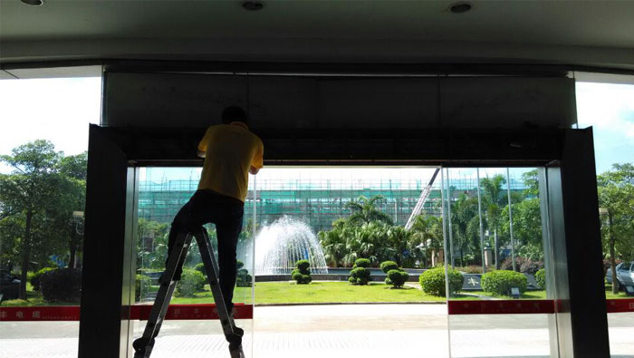 广东日丰电缆股份有限公司自动门工程图片4