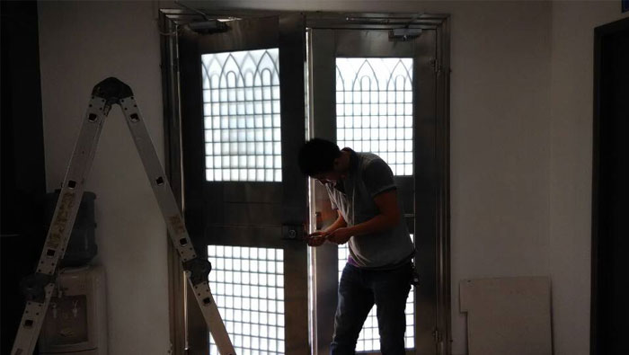 顺德伦教街道综治信访维稳中心智能锁工程图片4