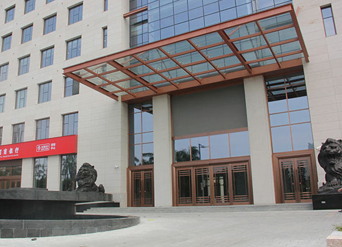 招商银行自动门工程